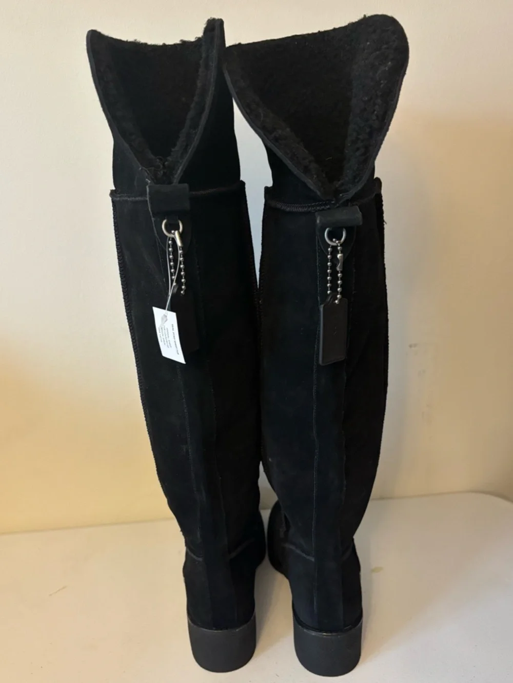 Coach Lucia Over the Knee boots NWOB